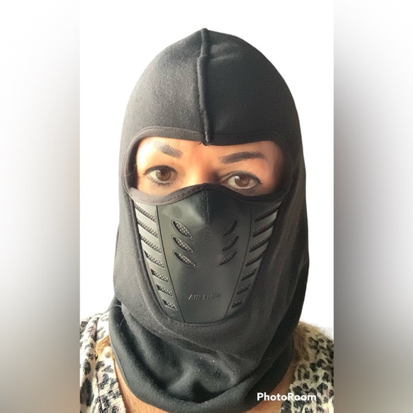 2 one SZ Men’s thermal fleece ski masks NEW, one w airflow filter for warmth. - Picture 13 of 13